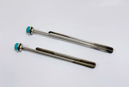 Electric water heater heating tube