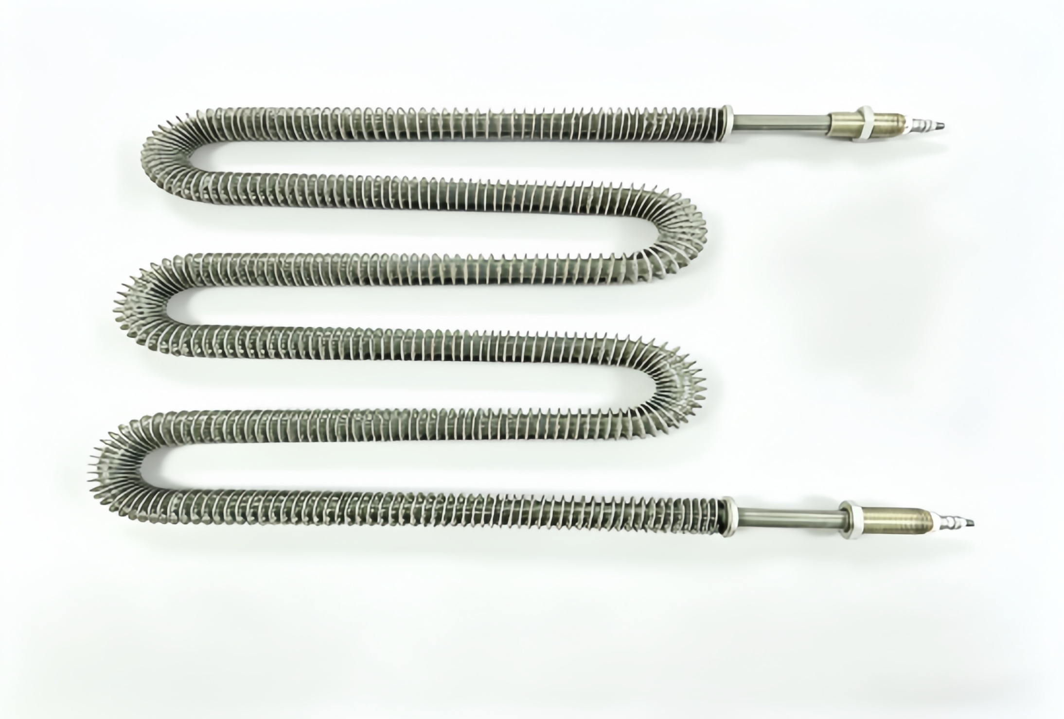 Heating tube with radiator