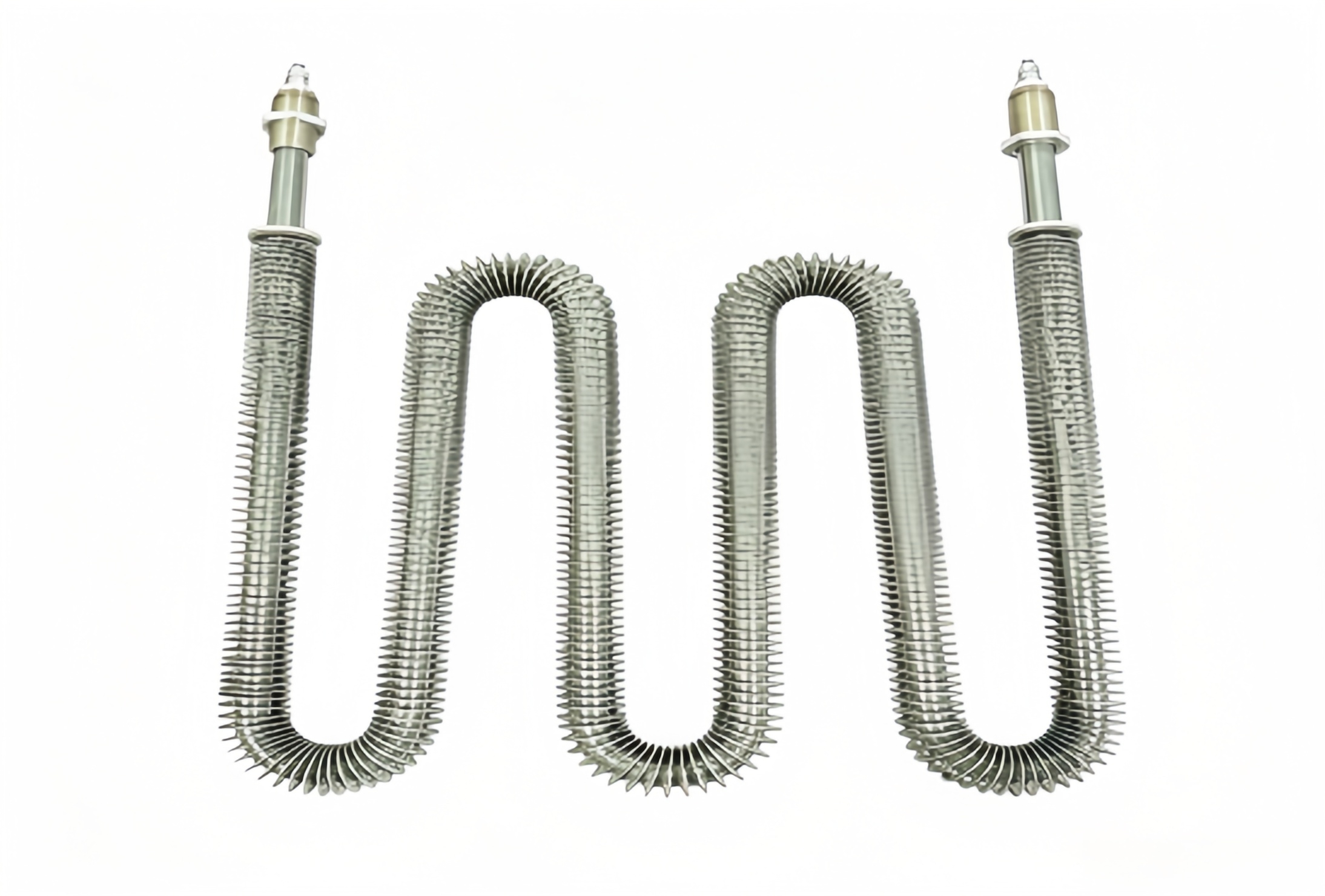 Heating tube with radiator