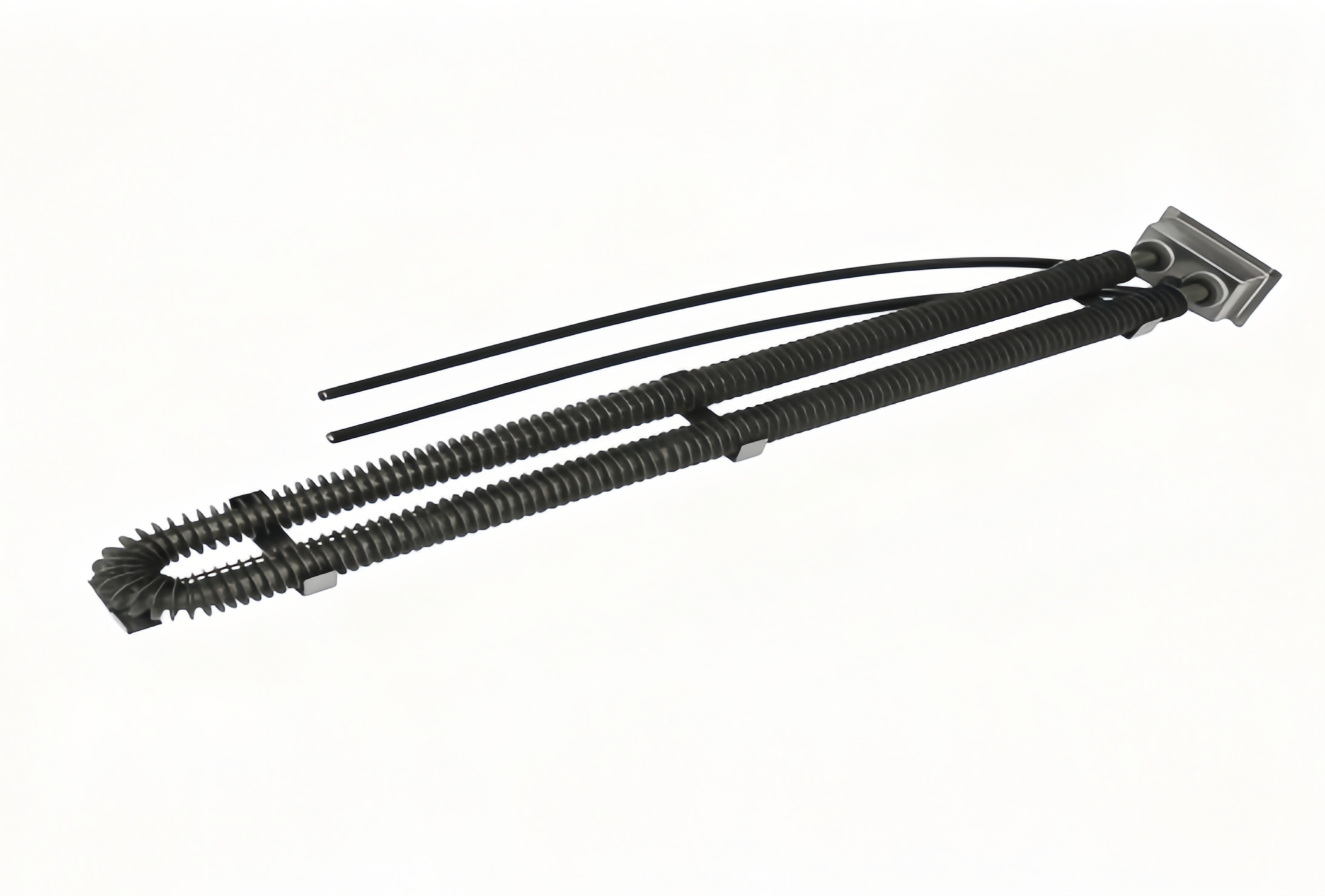 Heating tube for wave soldering equipment
