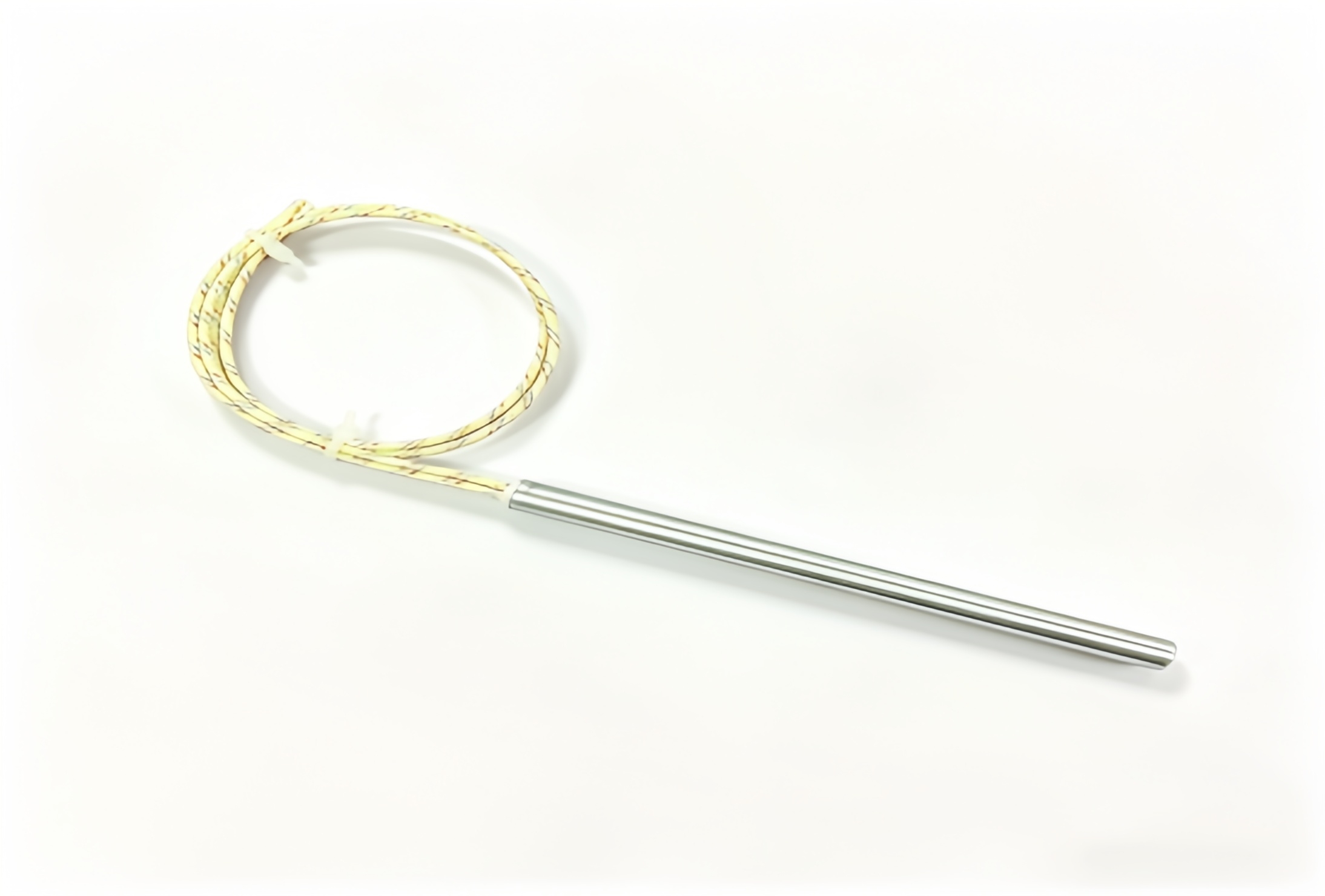 Straight Cartridge Heater High Temp Fiberglass Wire