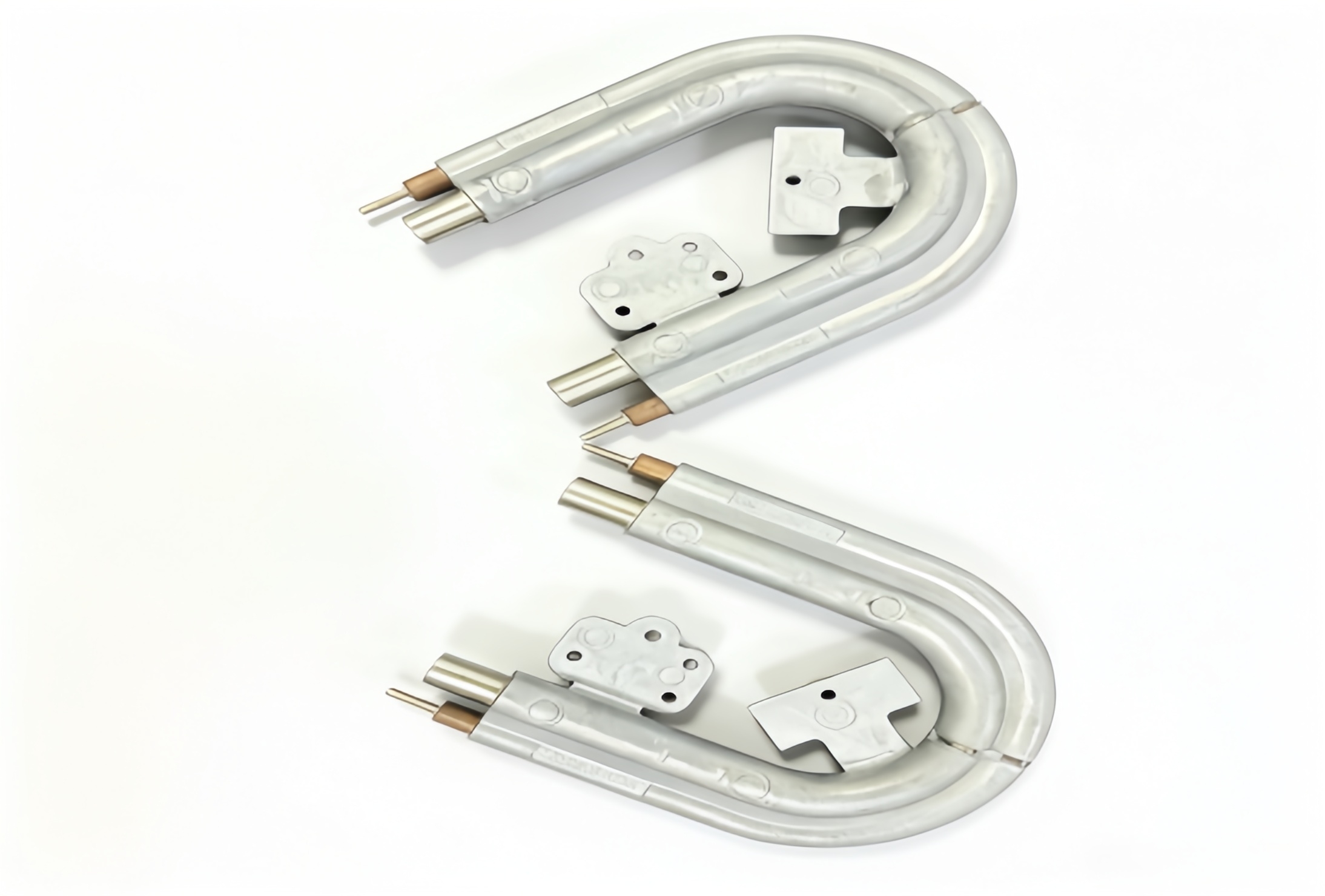 U‑form tubular heater