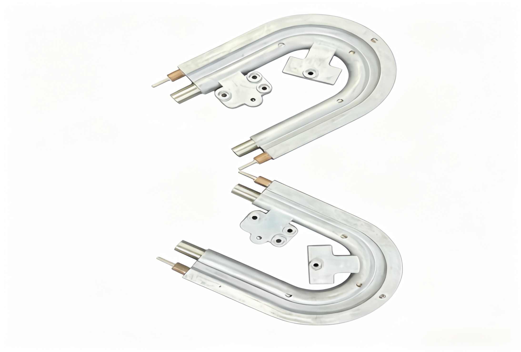 U‑form tubular heater