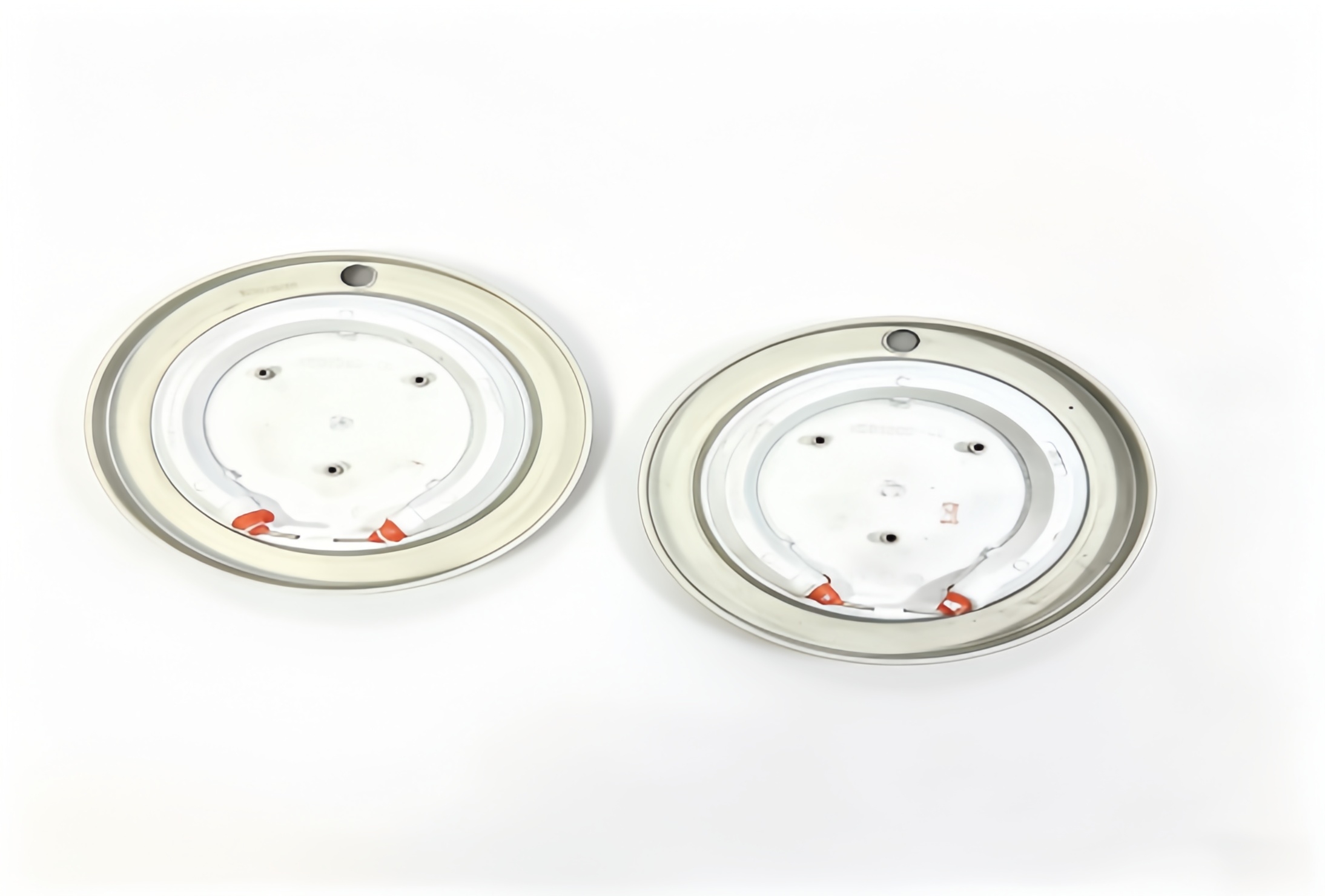 Round Mica Heating Plate With Stainless‑Steel Cover