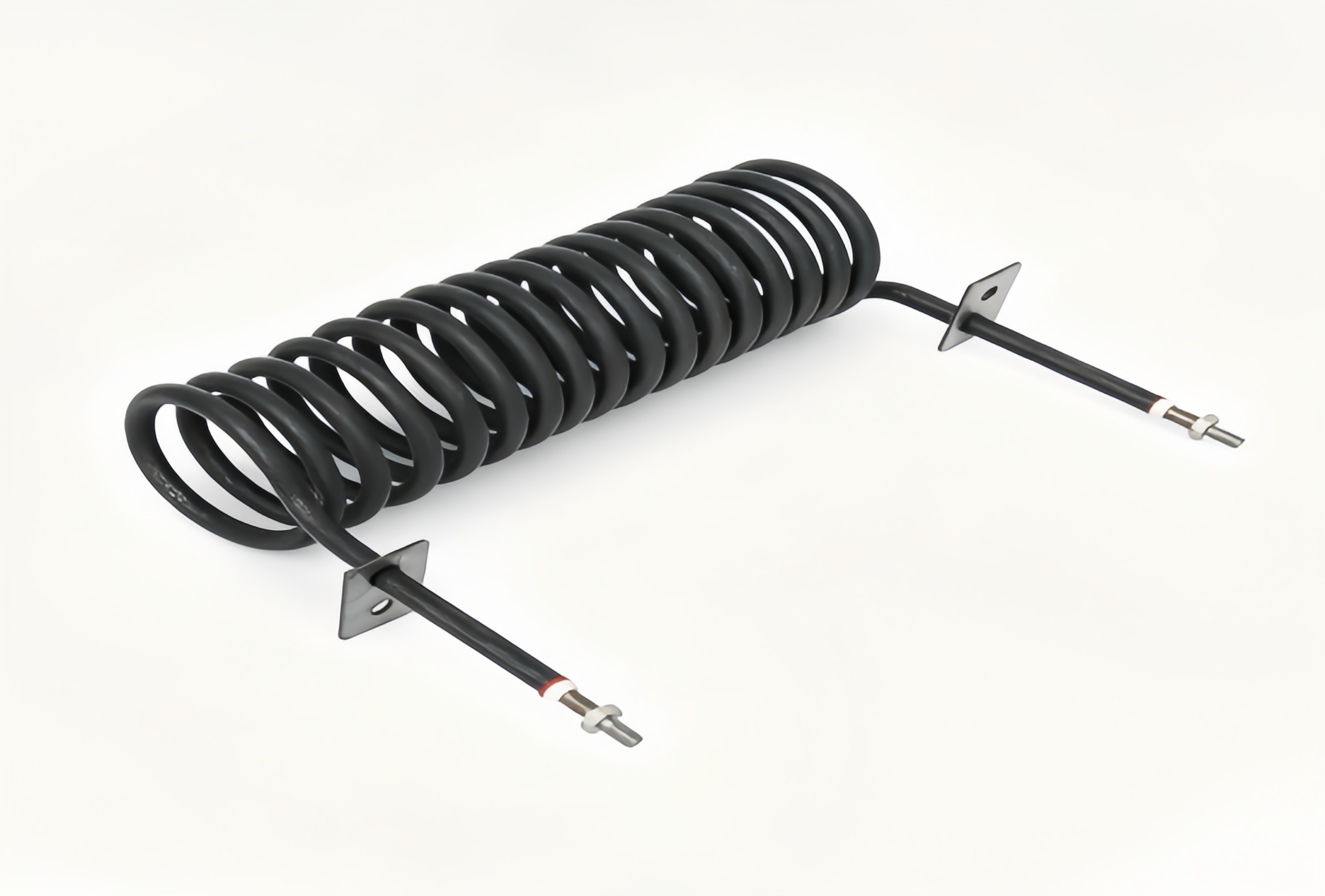Coil Finned Tubular Heater With Mounting Bracket