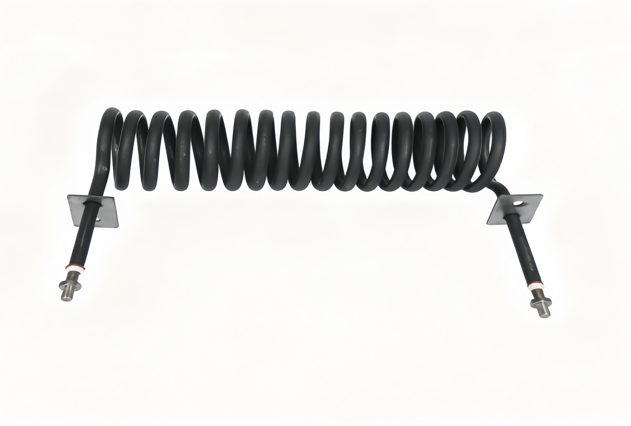 Coil Finned Tubular Heater With Mounting Bracket