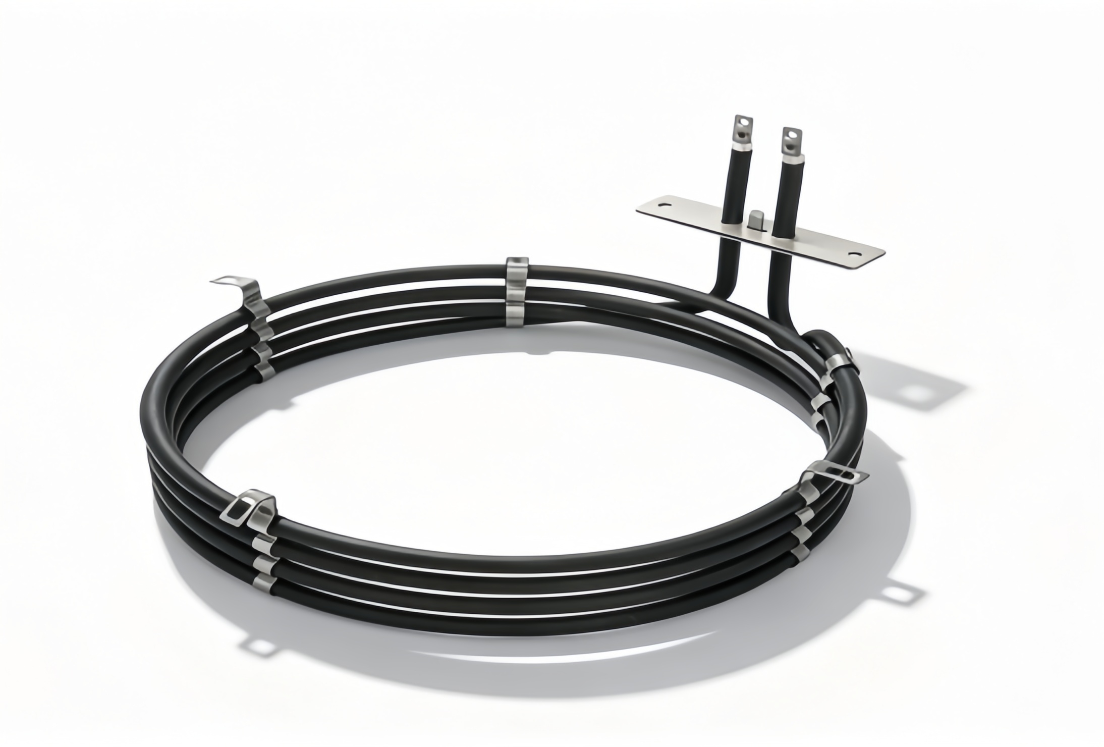 Circular Oven Tubular Heating Element With Mounting Brackets