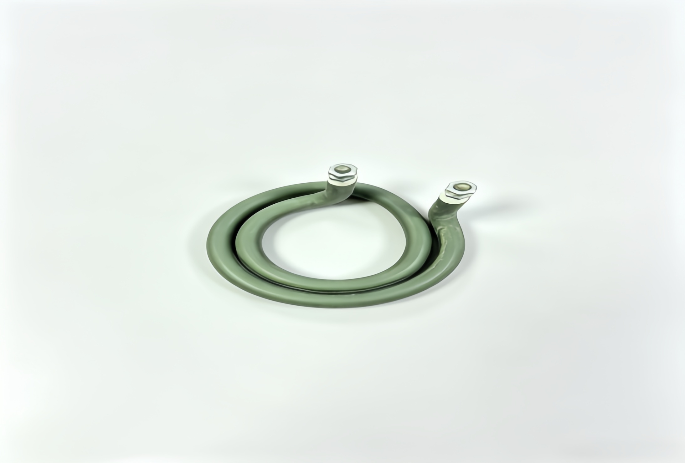 Coil Type Dry‑Burn Tubular Heater With Threaded Ends