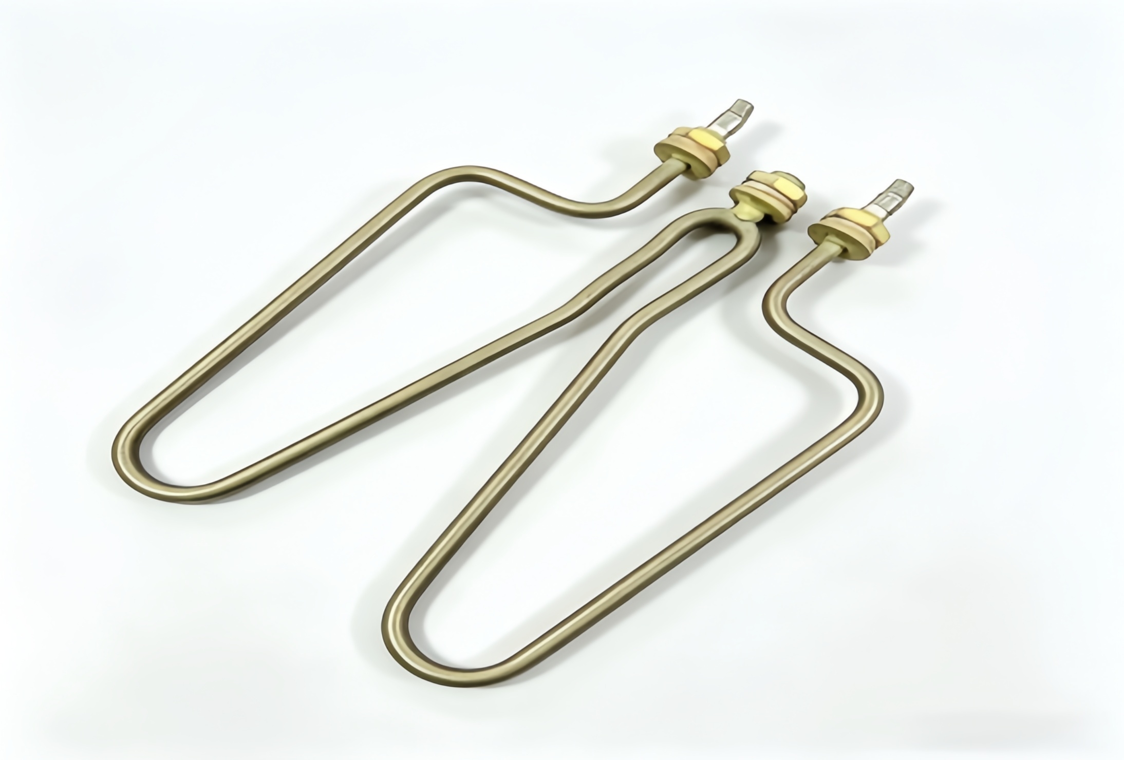 W‑Shape Air Dry‑Burn Tubular Heater With Thread Fitting