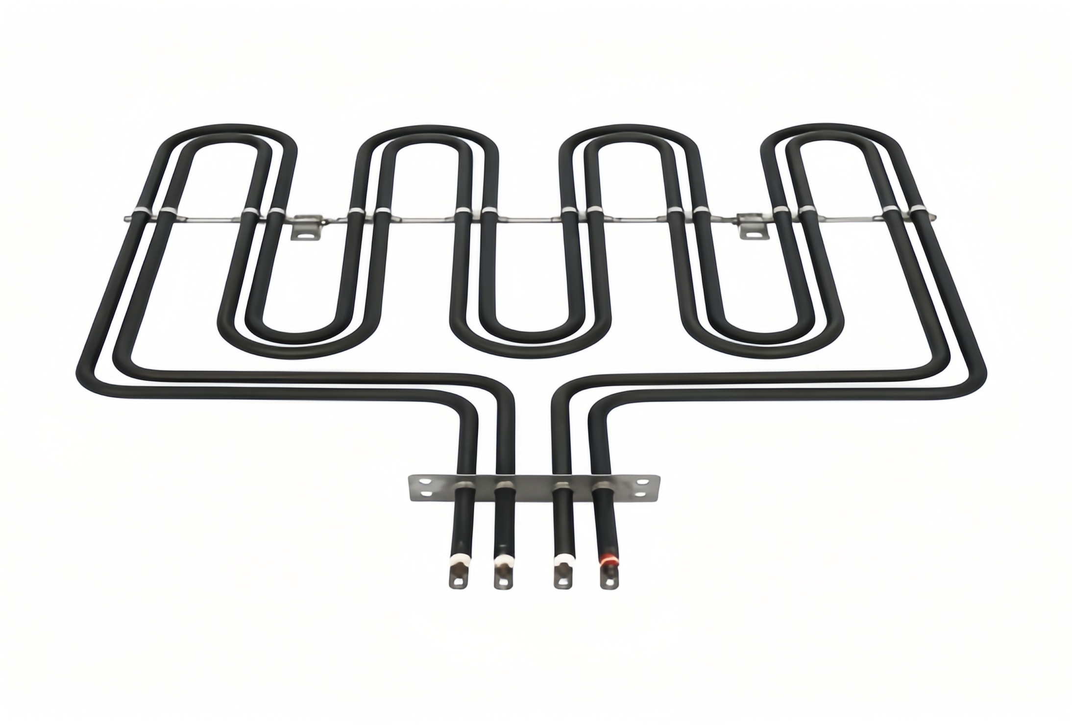 4‑Loop Dual‑circuit Air Dry‑Burn Tubular Heater With Cross Support Rod