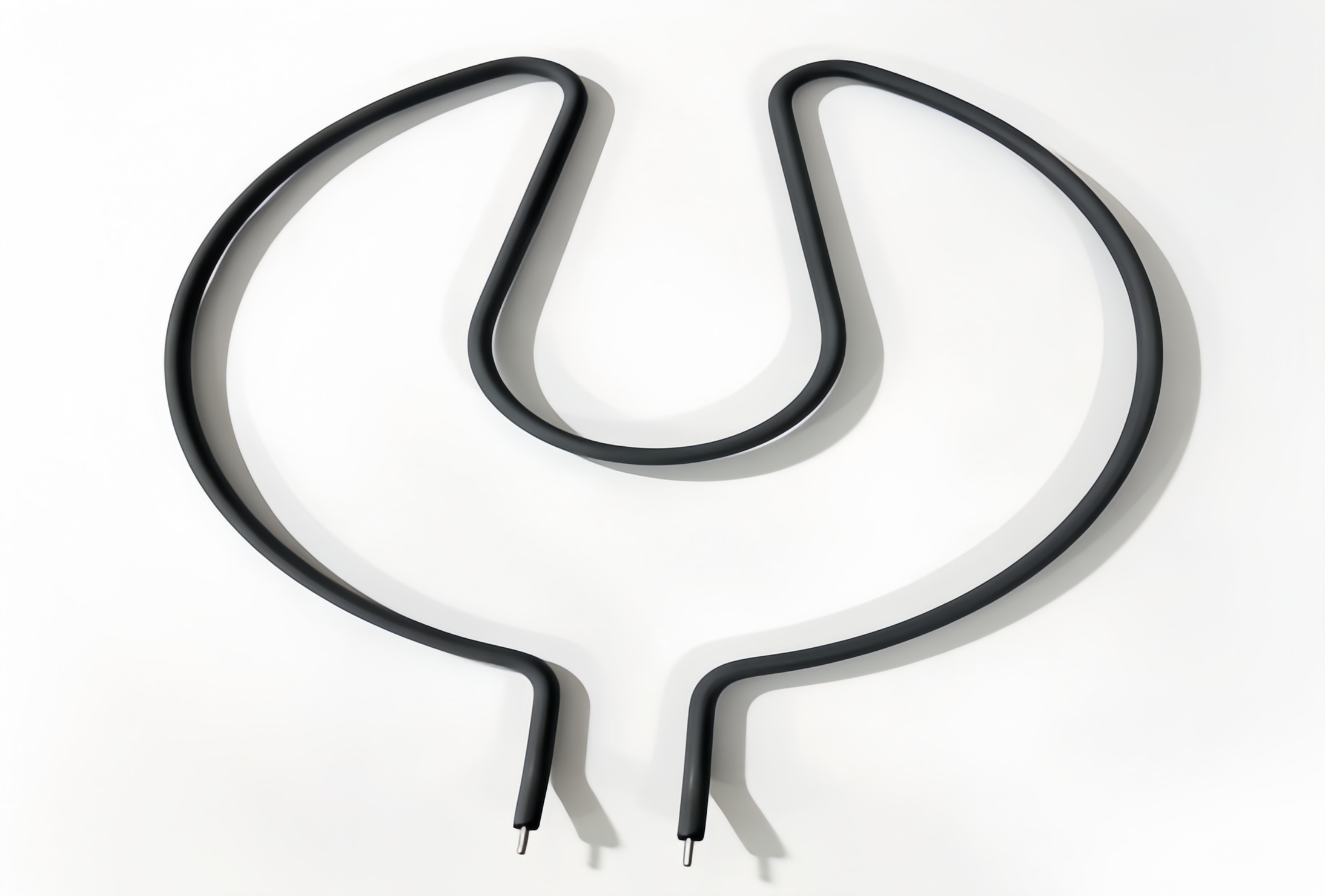 Black Coated Curved Dry‑burn Tubular Heater