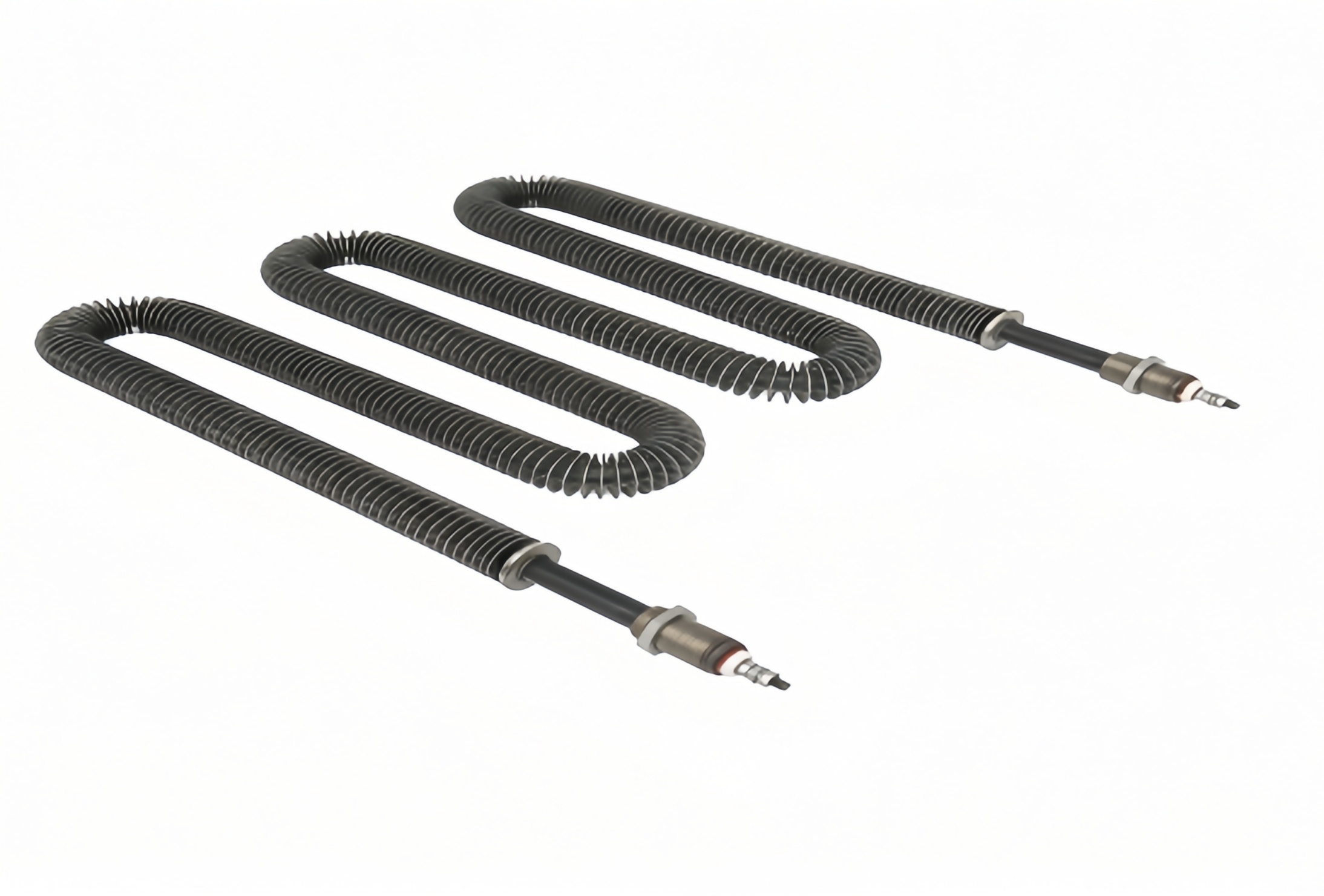 W‑Shaped Finned Heater