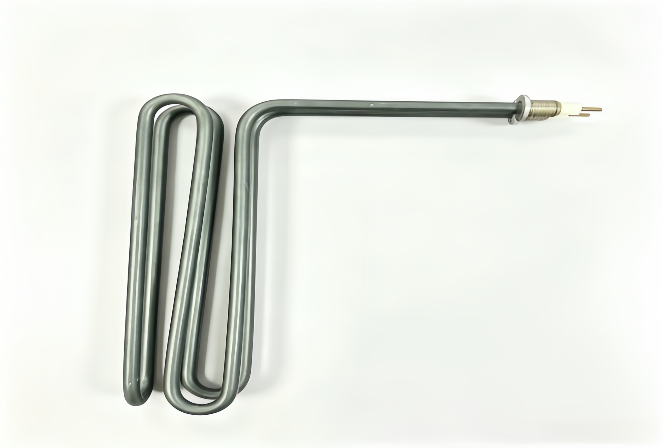 L‑shaped heating tube