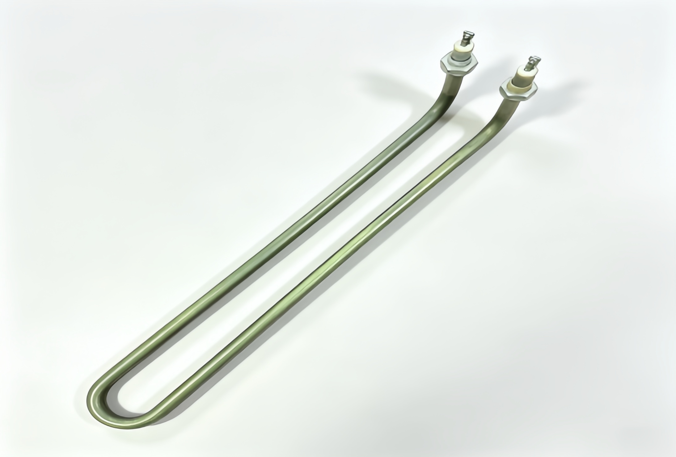 U‑Shape Tubular Heater With Mounting Thread Studs